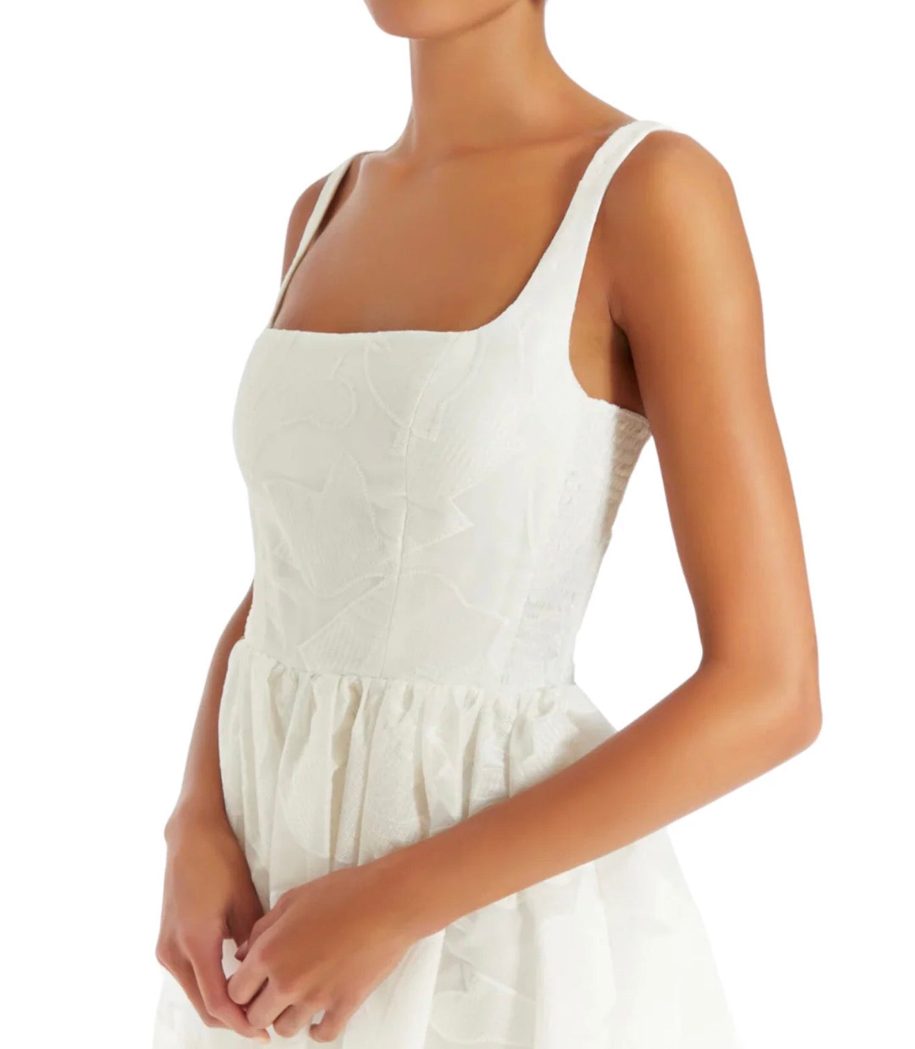 Amanda Uprichard Gracelyn Dress - White