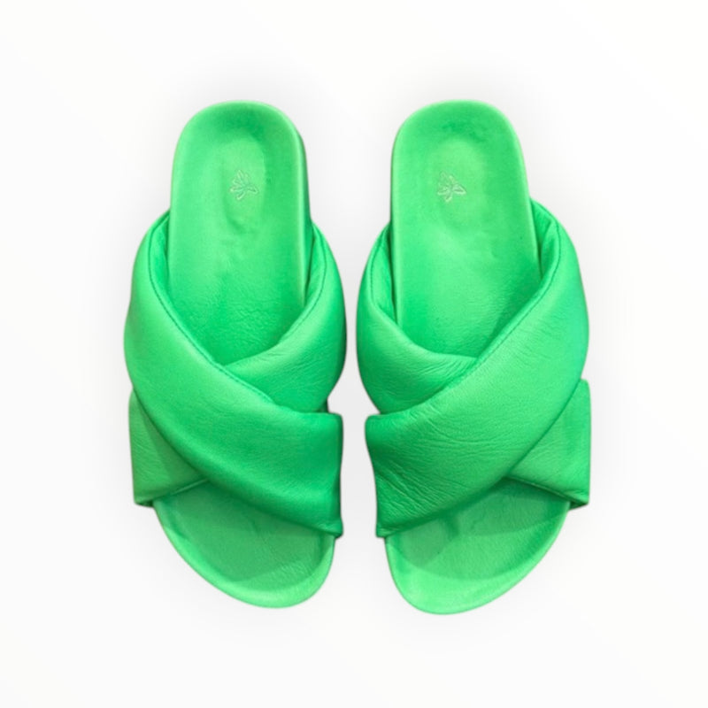 Esquival Alex Sandal - Neon Green