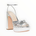 Loeffler Randall Rivka Platform Sandal  - Silver