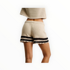 Lisa Todd Shore Club Short - Chickpea\Black