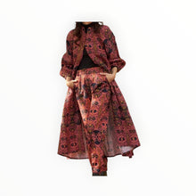 Carolina K Caro Robe - Ikat Terracotta