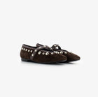 Bibi Lou Carinna Flat - Dark Brown