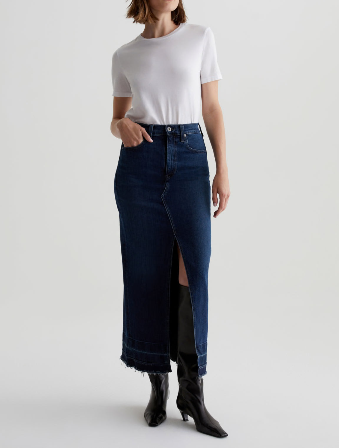 AG Jeans Davina Skirt - Midnight Sun