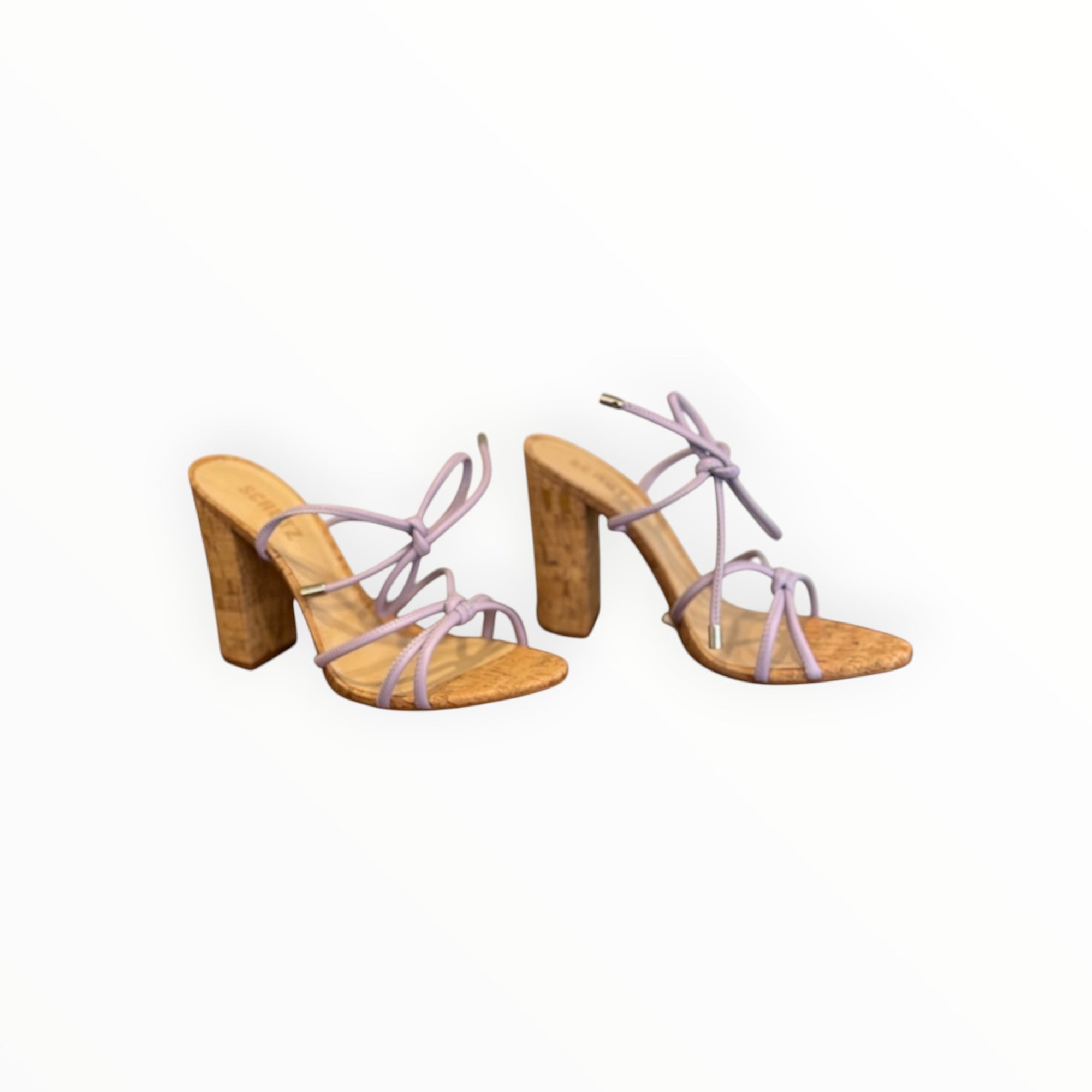 Schutz Suzy Heels - Smoky Grape