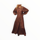 The Great. The Naples Dress - Festive Paisley