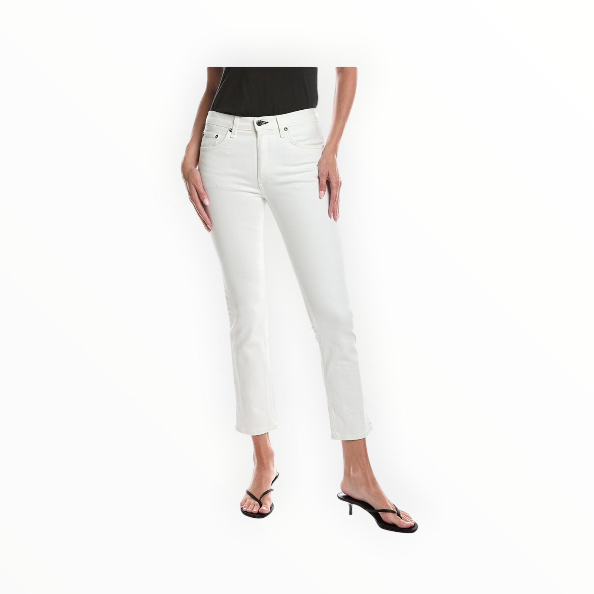 ASKK NY Jax Jean - White