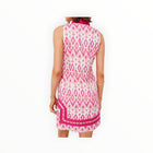 Sail To Sable Pink Ikat Sleeveless Classic Tunic