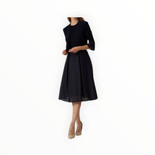 Joseph Ribkoff Striped Bolero - Navy