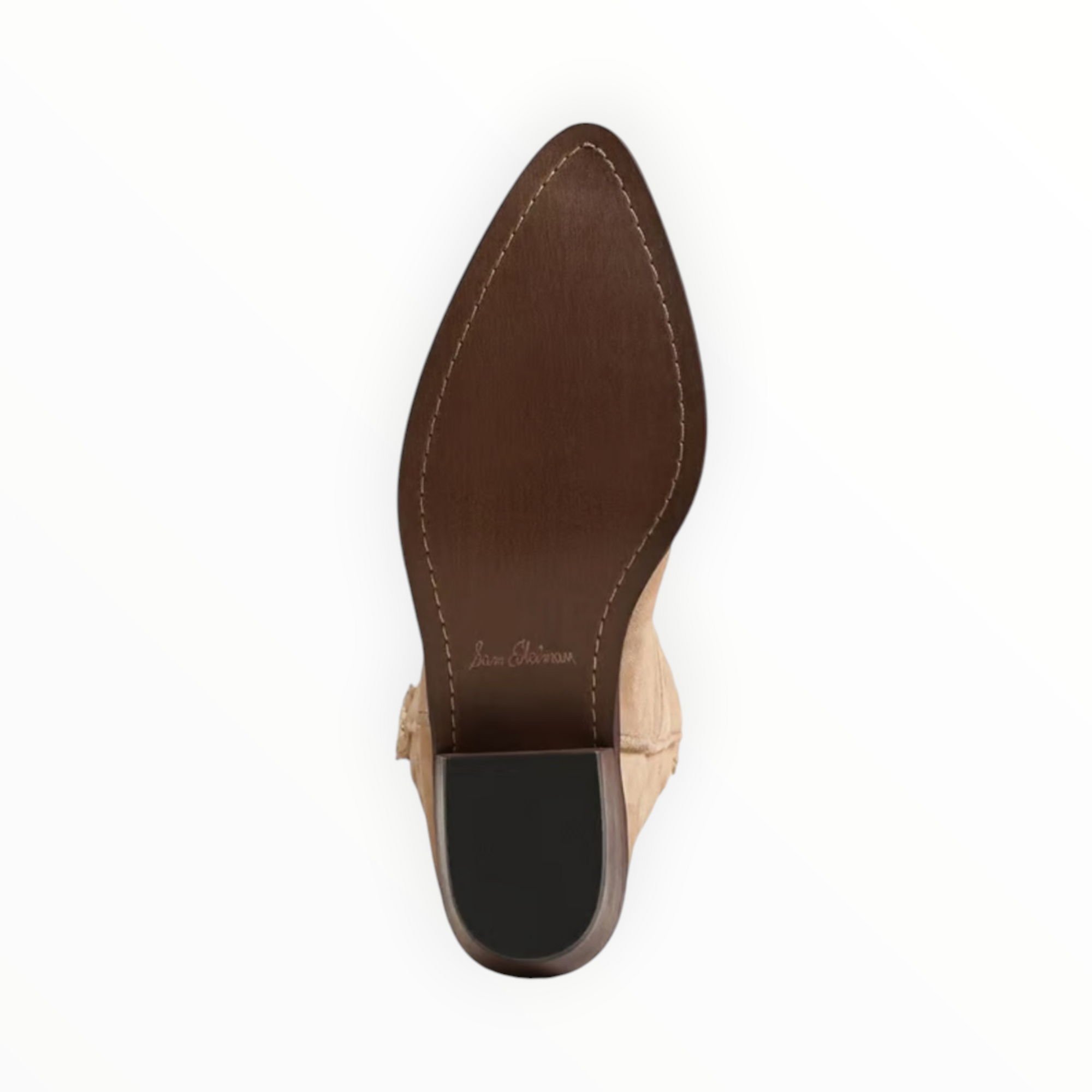 Sam Edelman Rue Western Boot - Cyprus Tan Suede