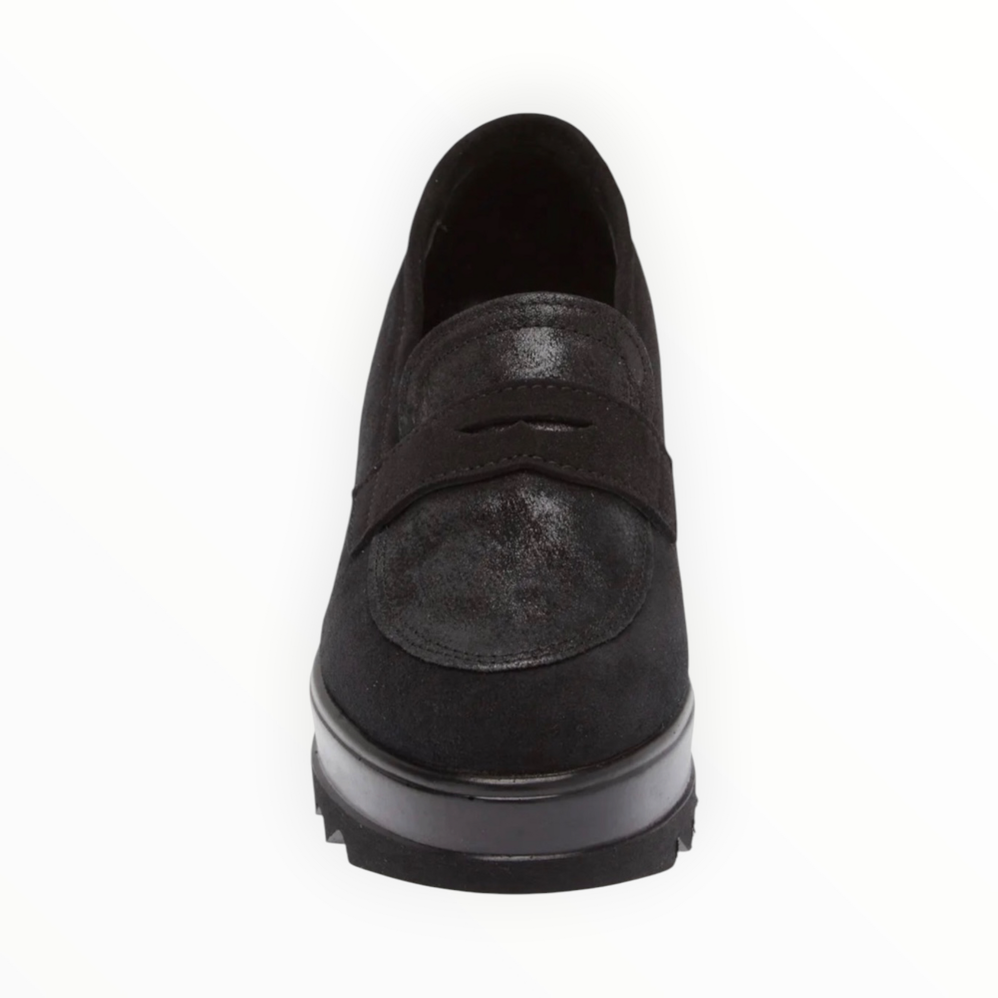Cordani Alina Wedge Loafer - Crosta Nuvola Nero