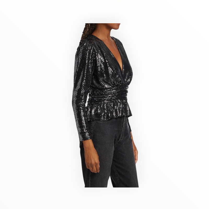 ba&sh Mae Top - Noir