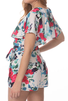Adelyn Rae Rayas Floral Romper