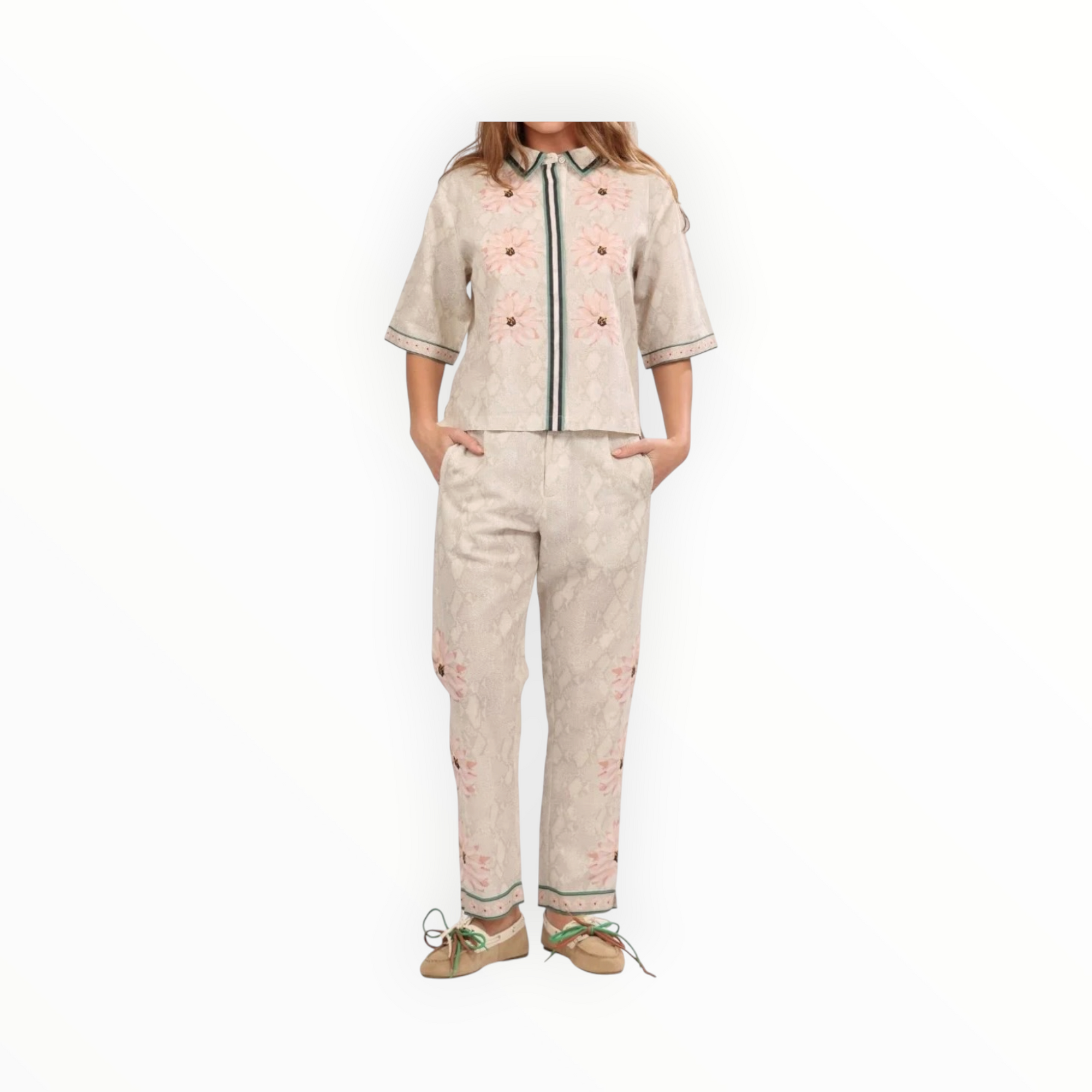 Las Sureñas Flower Skin Pants