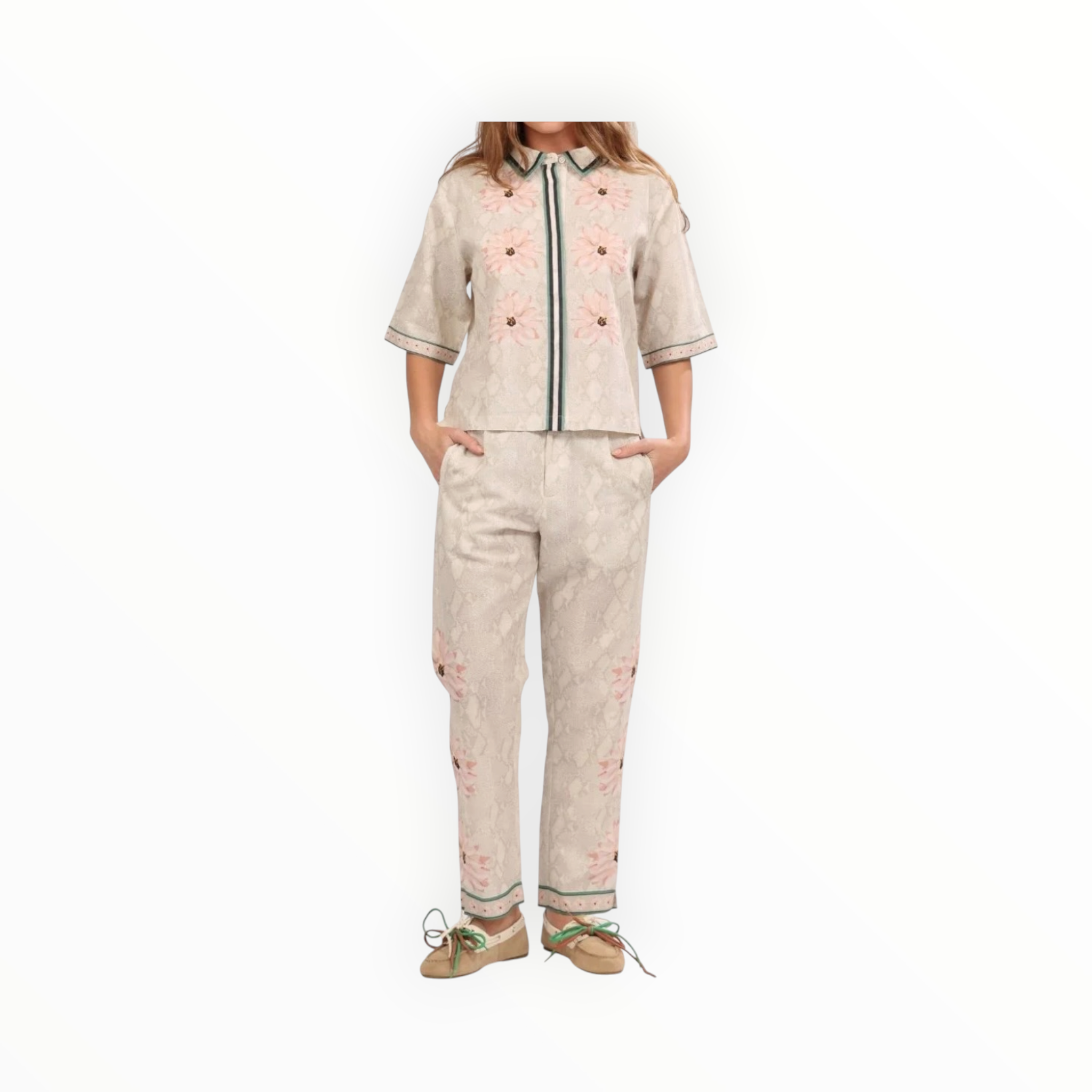 Las Sureñas Flower Skin Pants