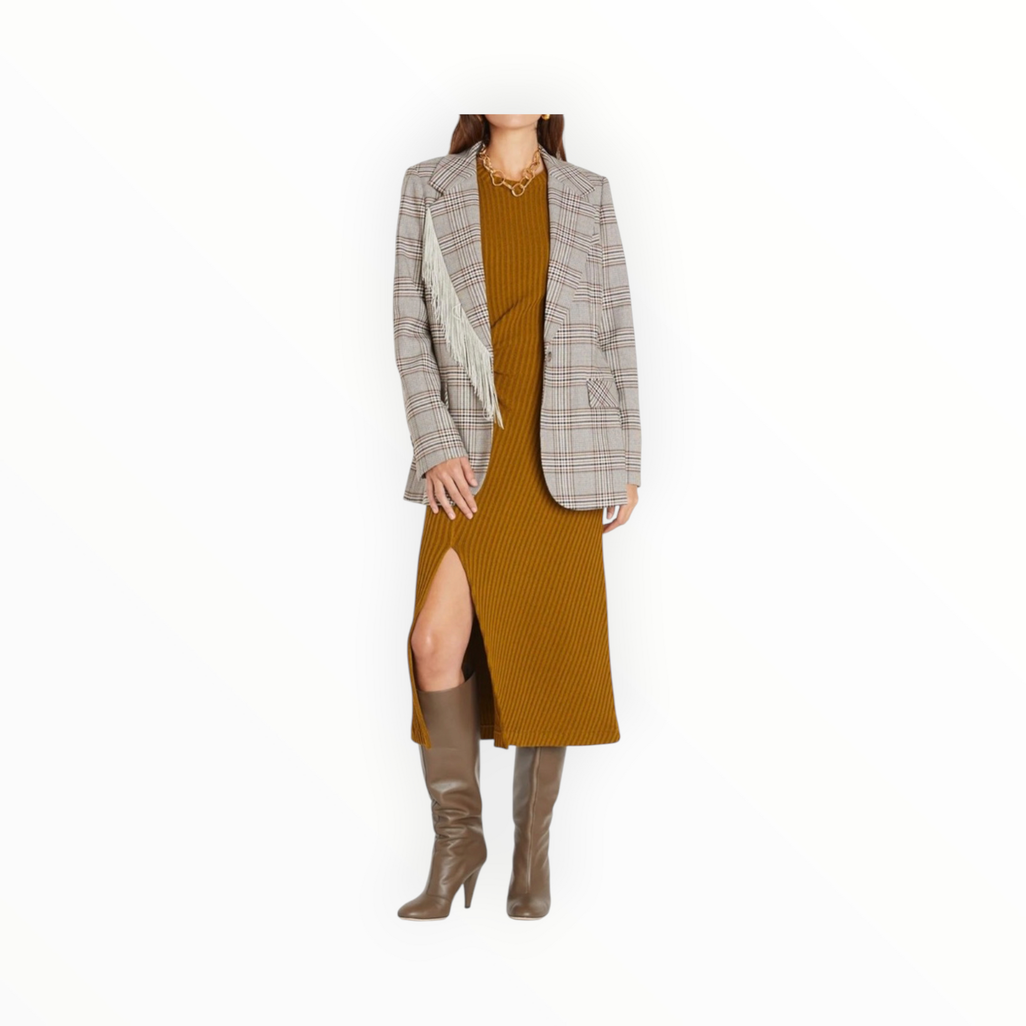 Tanya Taylor Lewis Jacket - Toffee Multi