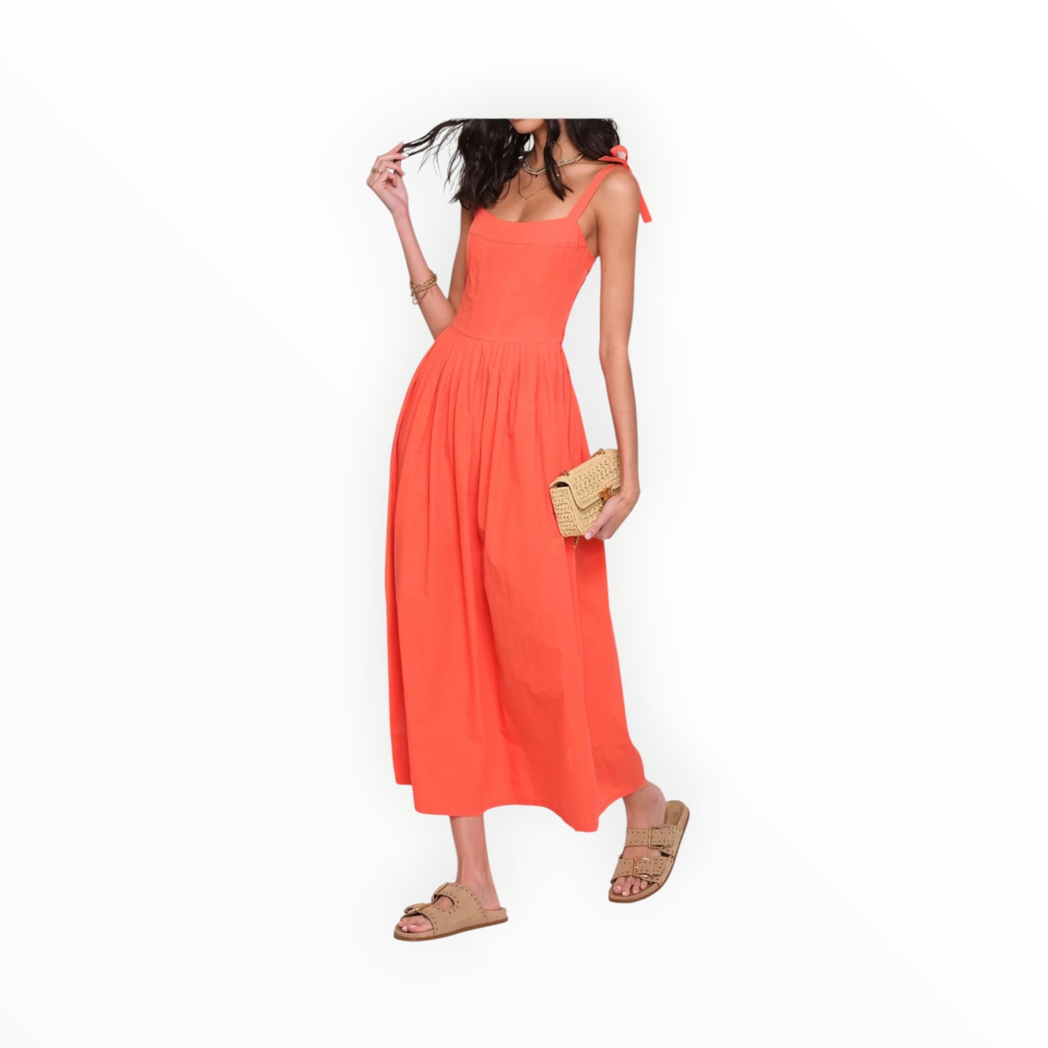 heartloom Malani Dress - Flame