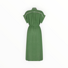 Carolina K Valerie Kaftan Dress - Green Leaf