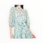 Christy Lynn Sara Dress - Teal Vintage Floral