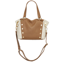 Hammitt DANIEL MED Leather Satchel Bag - Cafe au Lait