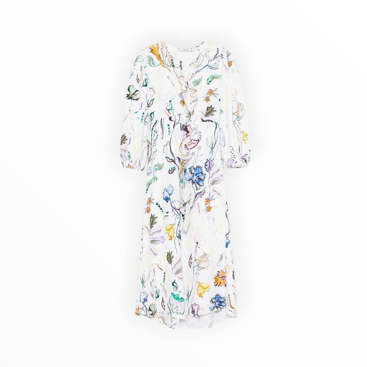 Dorothee Schumacher Floral Power Dress - White