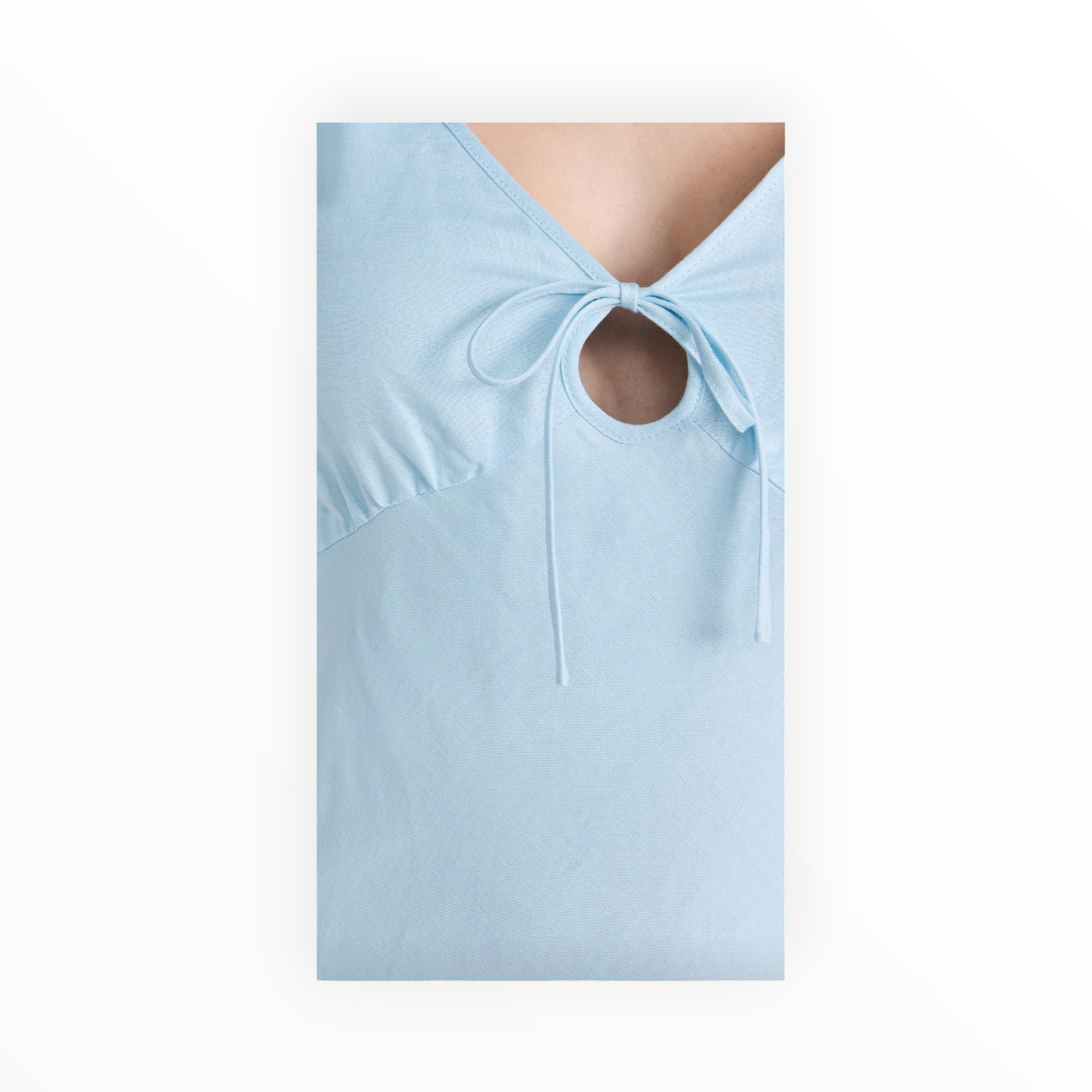 Amanda Uprichard Clarisse Dress - Powder Blue