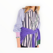 Vilagallo Zalira Stripe Blouse