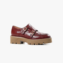 ALL BLACK Wide Belt Lugg - Wine