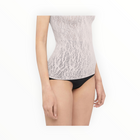 Wolford Snake Lace Top Sleeveless - Platinum