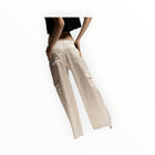SABLYN Ronan Wide Leg Cargo Pant - Gardenia