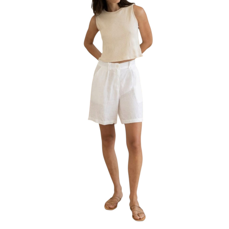 Mus & Bombon Kiwano Short - White