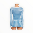 Amanda Uprichard Breezy Cardigan- Blue/White Stripe
