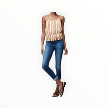 Frame Le Skinny de Jeanne Crop Micro Shredded - Cantine