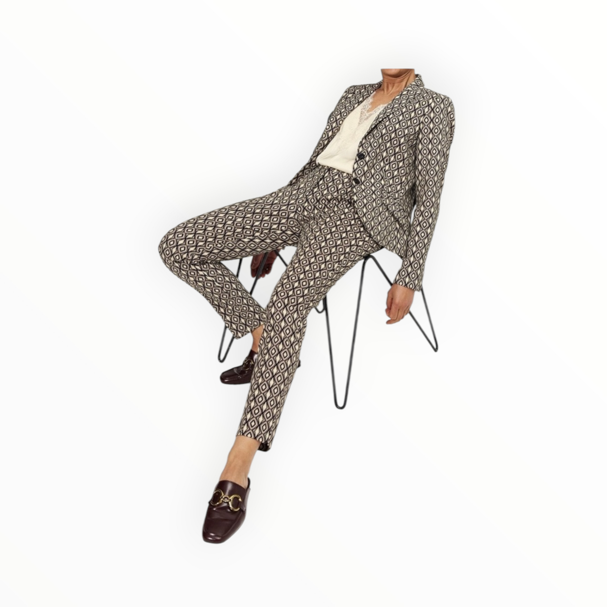 Summum All Over Print Blazer - Multi