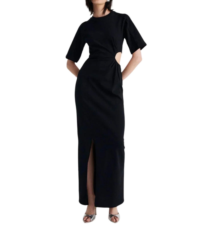 SUBOO Barney Cut Out Maxi Dress - Black