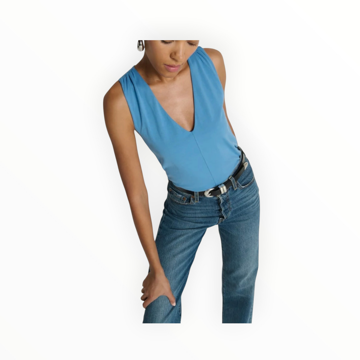 Nation Ltd Ansel Tank - Indigo