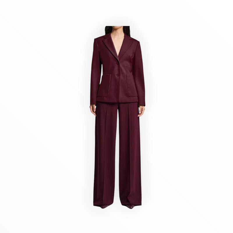 Dorothee Schumacher Emotional Pants - Dark Burgundy