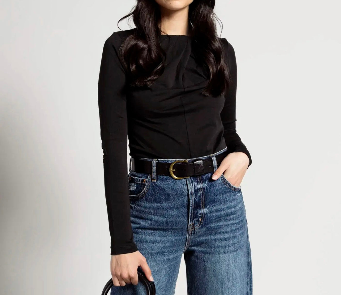 Nation Ltd Rosalind Top - Jet Black