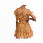 Saloni Bettie Dress - Daisy Trail/Zigzag