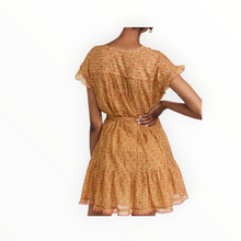 Saloni Bettie Dress - Daisy Trail/Zigzag
