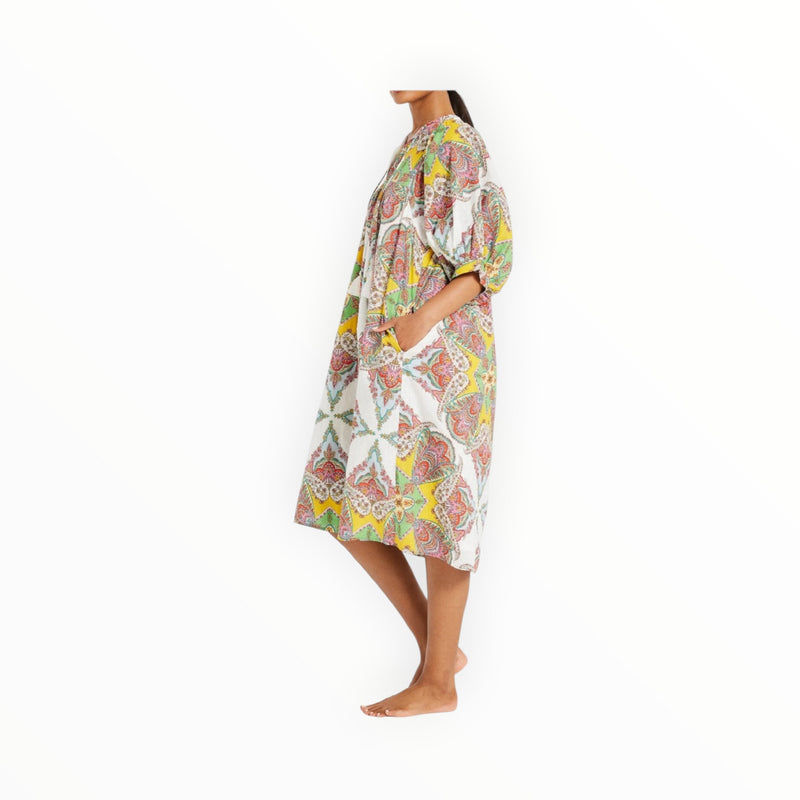 MILLE Saffron Dress - Kaleidoscope