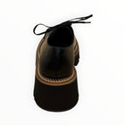 Frēda Salvador Bobbie Lug Sole Derby - Black Spazzolato