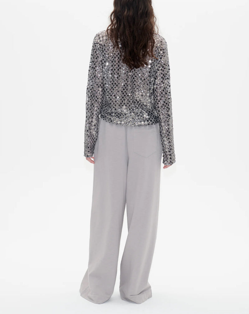 Baum und Pherdgarten Jasmin Top - Silver Floral Sequince