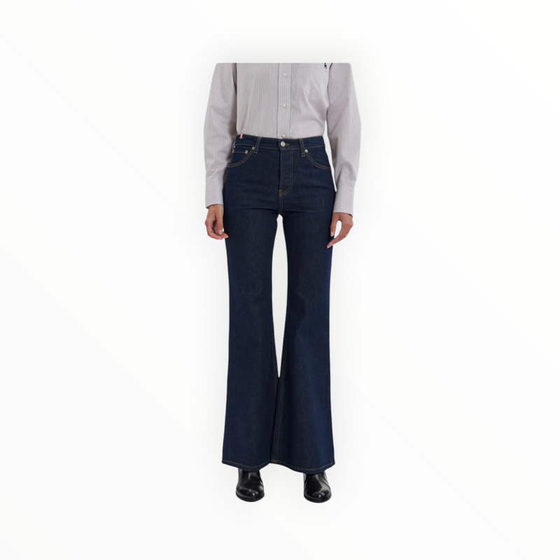 Ines de la Fressange Jane Flared Jeans - Blue