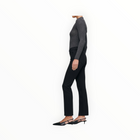 DL1961 Mara Straight Mid Rise Instasculpt Ankle Jeans - Black