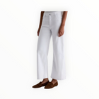 AG Jeans Saige Wide Leg Crop - Gallery White