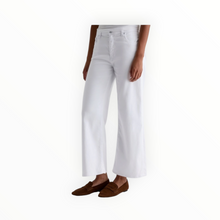 AG Jeans Saige Wide Leg Crop - Gallery White