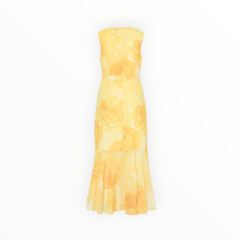 MILLY Nanci Printed Midi Dress - Yellow Multi