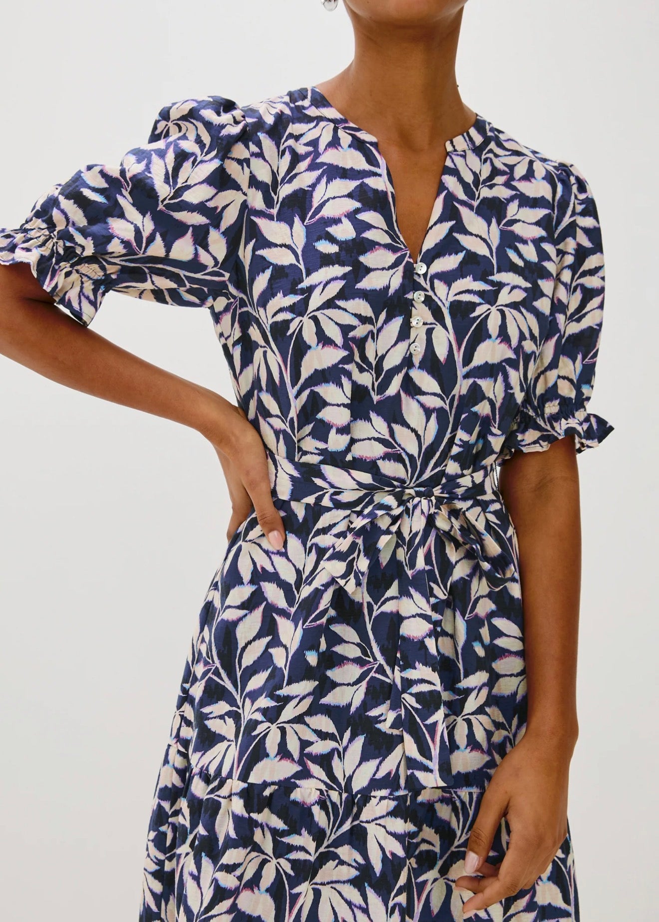 Rails Eliana Dress - Navy Vines