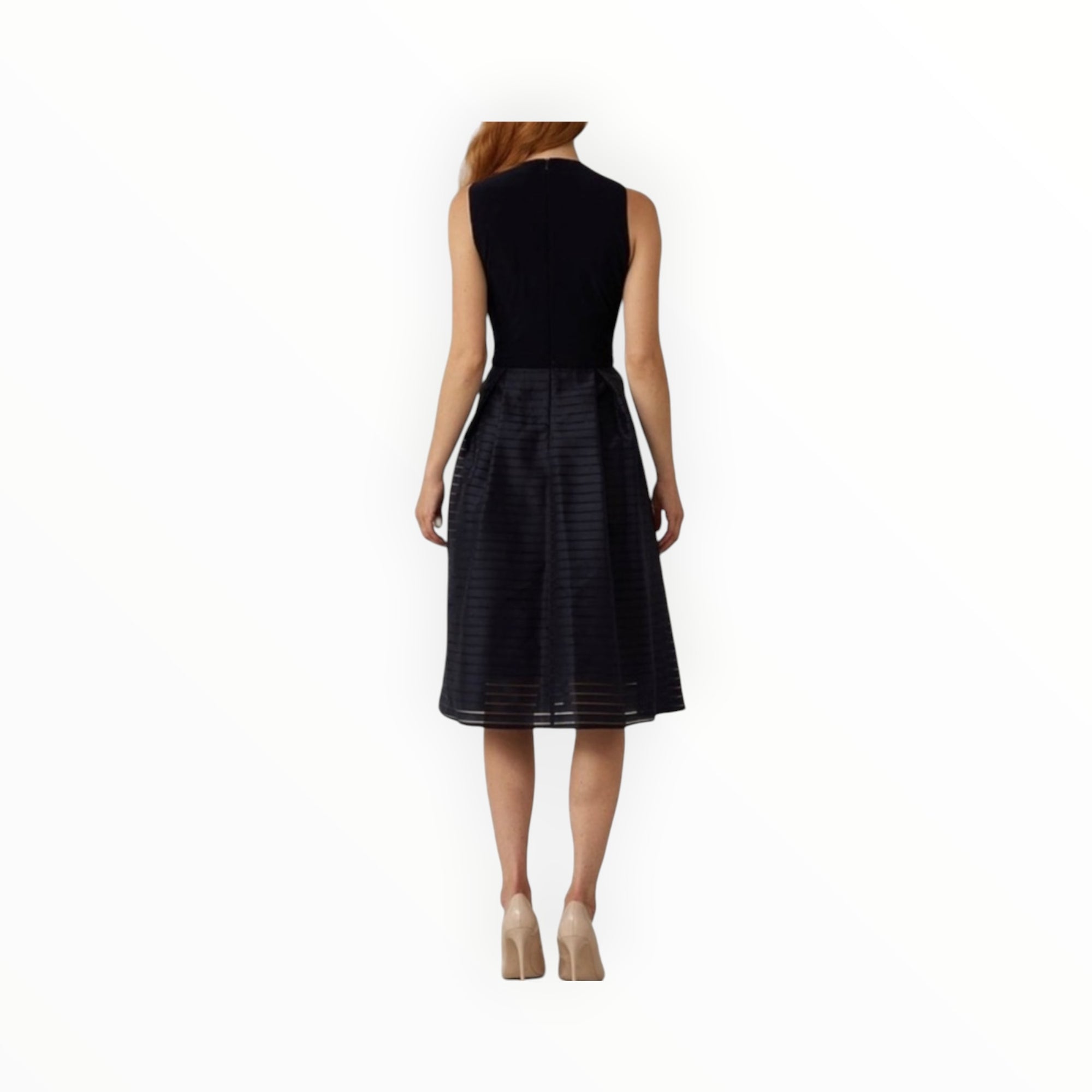 Joseph Ribkoff Fit & Flare Dress - Navy