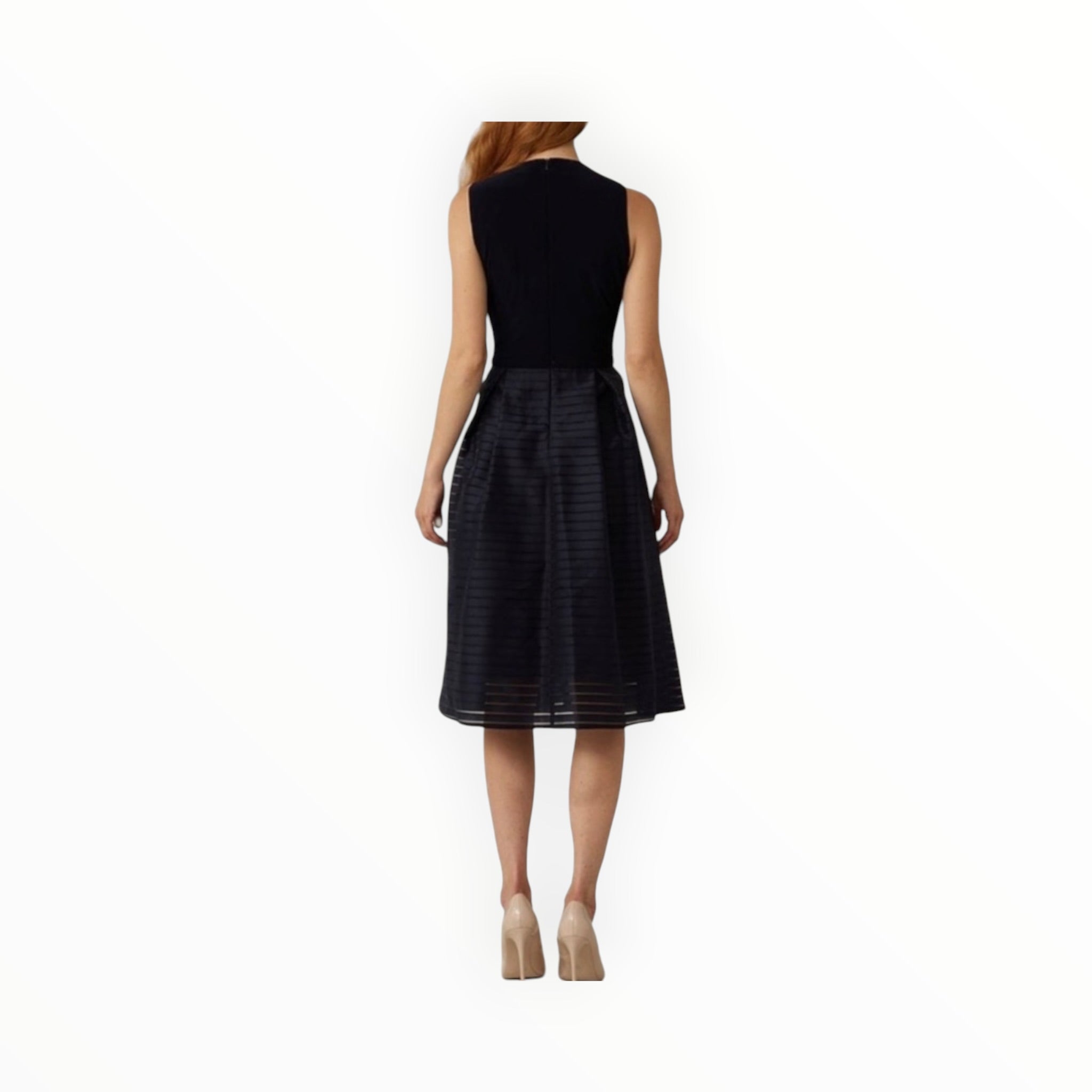 Joseph Ribkoff Fit & Flare Dress - Navy